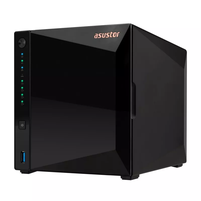 Asustor DRIVESTOR 4 Pro Gen2 AS3304T V2 NAS Realtek RTD1619B 2 GB DDR4 ADM Schwarz