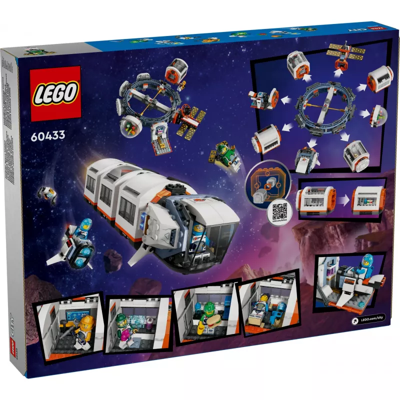 LEGO CITY 60433 MODULARE RAUMSTATION