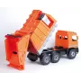 Spielzeug-Müllwagen Lena Mercedes ZL-02026, 70 cm Länge, mechanisches Spielzeugfahrzeug