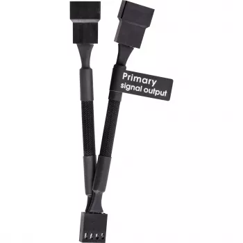 PWM-Lüfter-Y-Kabel THERMALTAKE Tt Mod AC-060-CO1OTN-F1 4-Pin, 3er-Pack