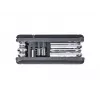 Multitool Topeak Hexus X Schwarz Edelstahl 90mm