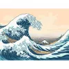 Malset Ravensburger CreArt ART Collection Die große Welle Hokusai 23690 — Malen-nach-Zahlen-Kunstset