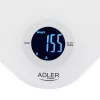 Küchenwaage Adler AD 3180 Teilung 1 g LCD Weiß