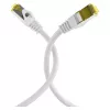 EFB-Elektronik RJ45 Patchkabel Cat.6A S/FTP LSZHCat.7 Rohkabel Weiß 0,15m Hersteller: EFB Elektronik (MK7001.0,15W)