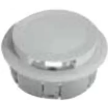 Bodensteckdose Bachmann Easy-Outlet 930.099, silber, versenkte Bodenmontage