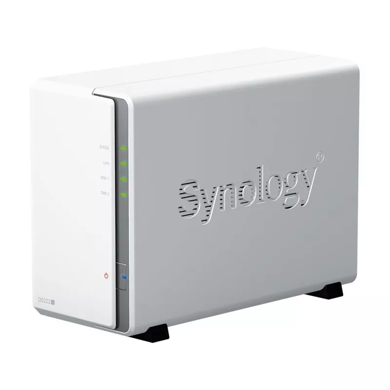 Synology DiskStation DS223J NAS/Speicherserver Desktop Realtek RTD1619B 1 GB DDR4 DiskStation Manager Weiß