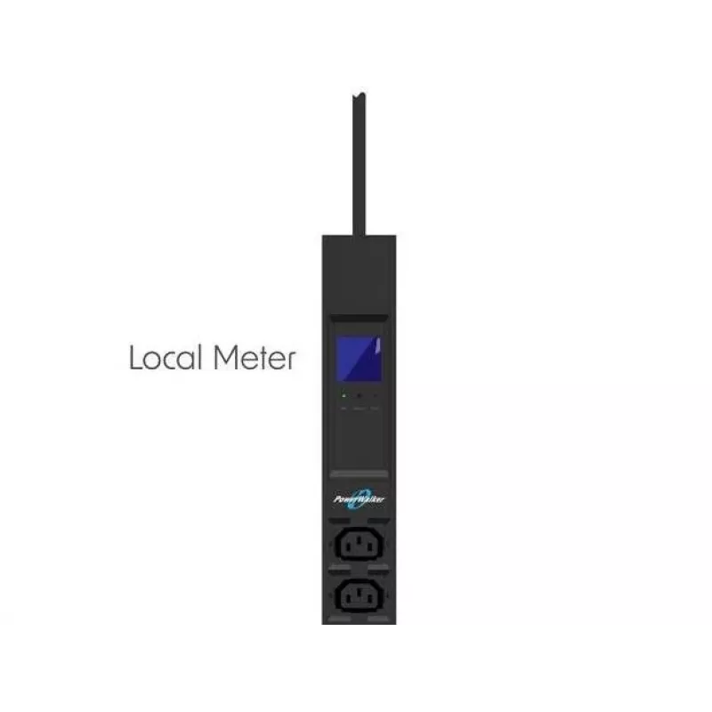 PowerWalker 10133027 Stromverteilungseinheit (PDU) 16 AC-Ausgänge 0U Schwarz