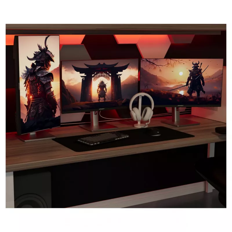 JAPANNEXT JN-I270FHD200F-HSP Computer-Monitor 68,6 cm (27 Zoll) 1920 x 1080 Pixel Full HD LED Silber