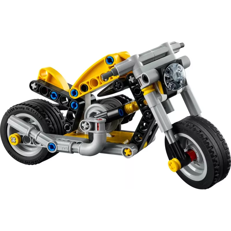 LEGO TECHNIC 42225 Gelbes Motorrad