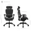 Bürostuhl Thunder X3 XTC Ergonomic Loft Dark G — hohe Rückenlehne, verstellbare Armlehnen