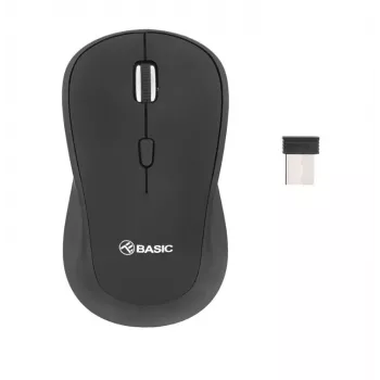 Kabellose Maus Tellur Basic Regular Schwarz
