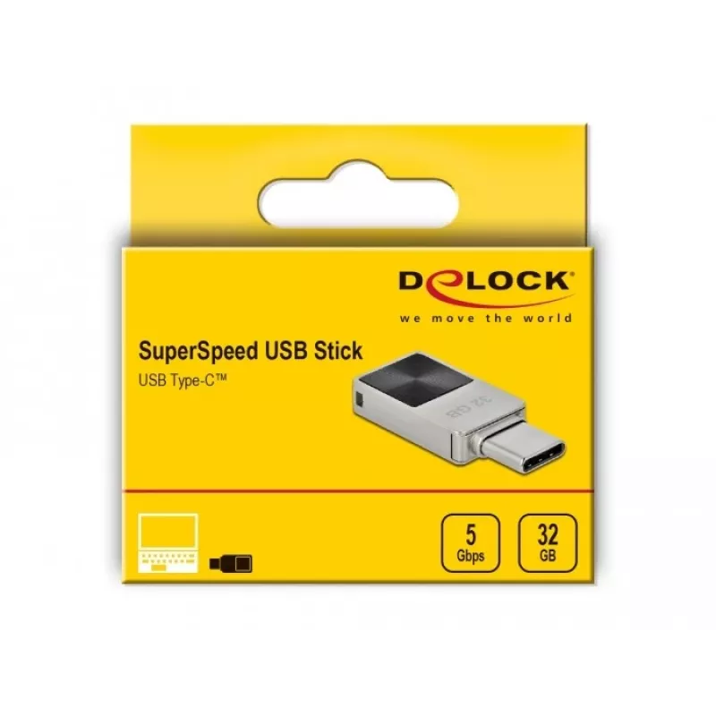 USB-Flash-Laufwerk DeLOCK 32 GB USB-C Mini Memory Stick