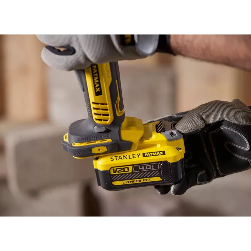 BLACK & DECKER | 18V V20 125mm Bürstenloser Winkelschleifer | SFMCG700B-XJ | 18 V | Lithium-Ionen-Technologie