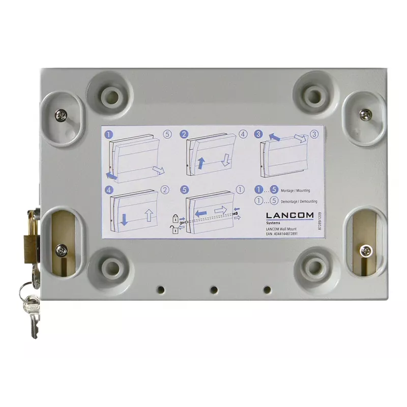Wandhalterung für LANCOM Systems Geräte, Modell 61349, grau