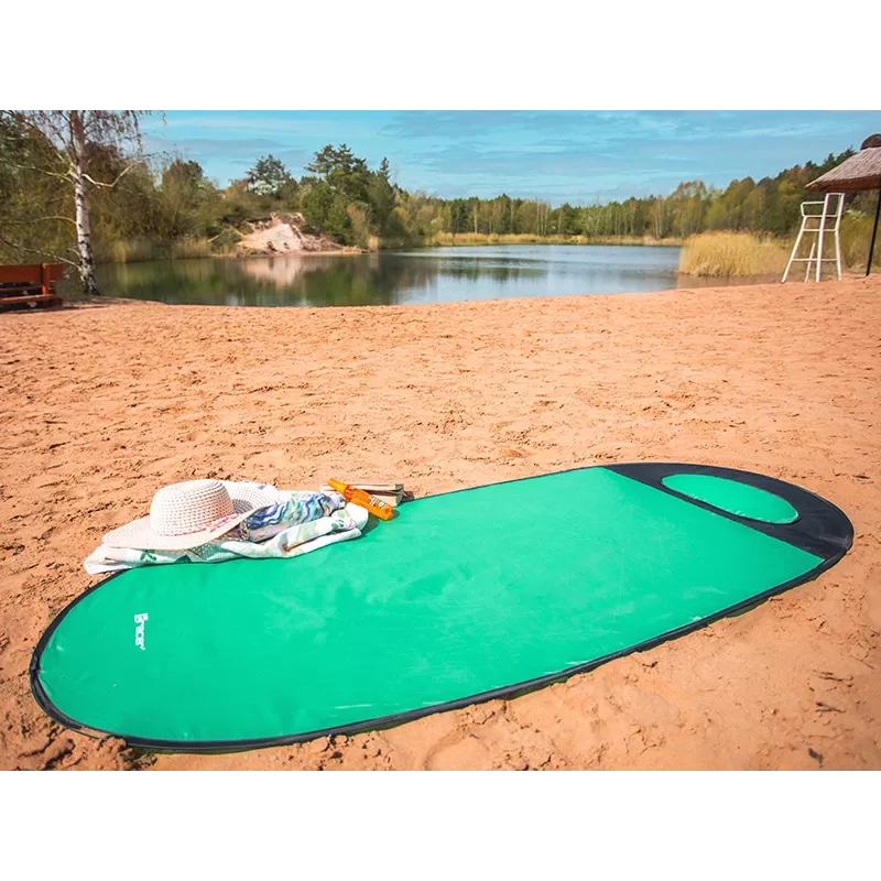 TRACER Beach Mat Pop Up 46948 – leichte tragbare mintfarbene faltbare Matte