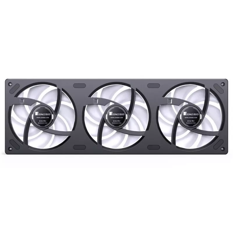 Kühlungsradiatorlüfter Jonsbo ZB-360 Reverse Blade PWM ARGB 360mm Schwarz