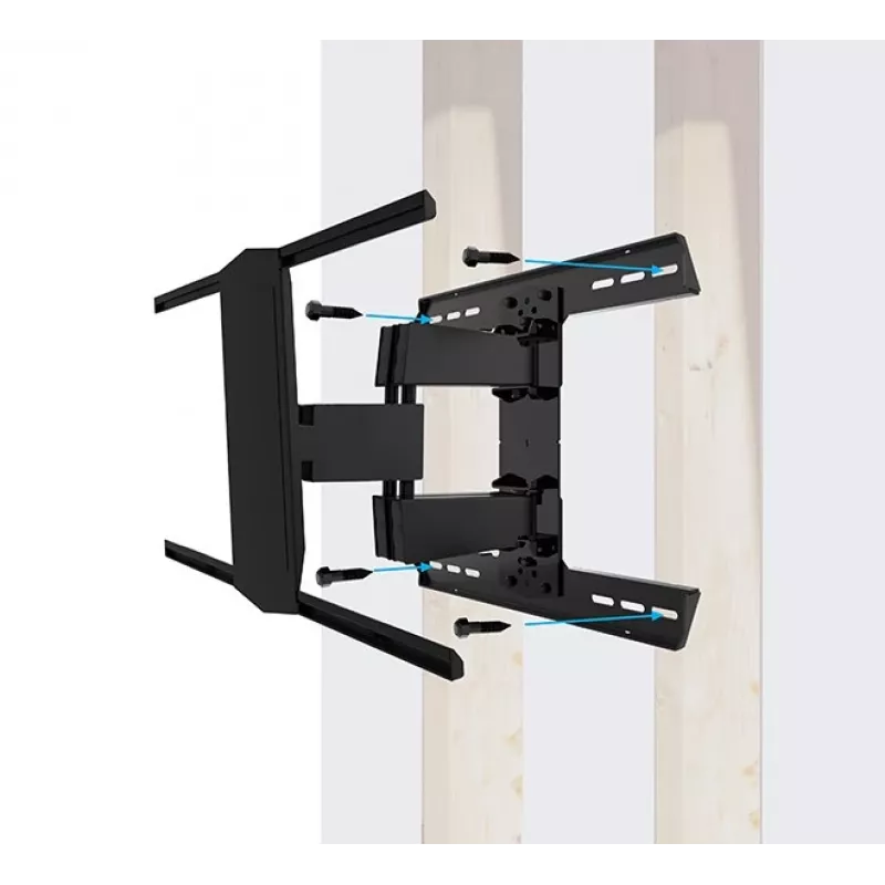 Wandhalterung B-TECH BT8227/B 600x400 für 75-Zoll-TV, max. Belastung 50 kg