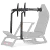 Racing-Simulator-Cockpit Next Level Racing F-GT NLR-A006 – verstellbare Sitz- und Radhöhe, unterstützt 3 Displays, max. Benutzergewicht 60 kg, schwarz