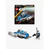 LEGO Star Wars Captain Rex Y-Wing Microfighter Sammlerstück – Das Klonkriege Raumschiff-Spielzeug mit einer Charakter-Minifigur für Jungen ab 6 Jahren