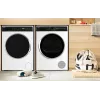 Freistehende Waschmaschine AMICA WA3S712BLiSHB, 7 kg, 1200 U/min, 2100 W, LED-Anzeige, schwarze Tür