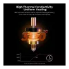 Heizblock Creality 3D 4001030123 K1 K1Max Schwarz Kupfer Rot