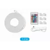 LED-Lichtleiste Vention PAEWH 2 m, USB-betrieben 5 V, RGB mit IR-Fernbedienung, doppelseitige Klebebandmontage