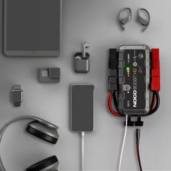 NOCO GB70 Boost 12V 2000A Jump Starter Starthilfe mit integriertem 12V/USB-Akku