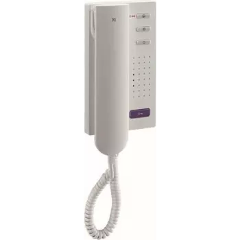 TCS Audio-Türsprechanlage ISH3130-0140 Weiß Komfort 4 Tasten (ISH3130-0140)