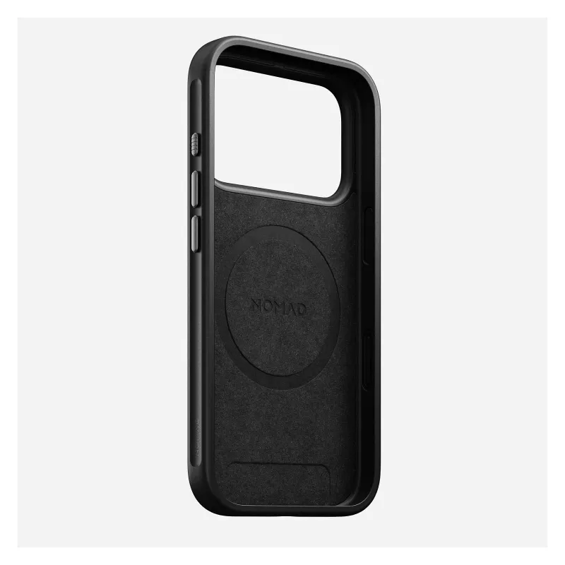Handyhülle Nomad Modern Leather Case für iPhone 17 Pro, 16 cm (6,3 Zoll), tan, Leder & PC/TPU