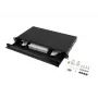 Glasfaser-Patchpanel Rack 1U 24x SC/LC 19 inch