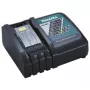 Makita DC18RC - Akkuladegerät - 1 x Akkuladung - für Makita DCS553, DGA514, DGA901, DHP453, DHP482, DHS630, DLW140, DLX3179, DML815, LXT DBN500 (DC18RC)