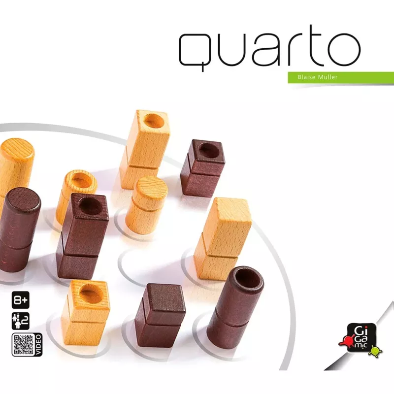 Brettspiel G3 Quarto (Strategie) — 20 Min. Spieldauer, ab 8 Jahren
