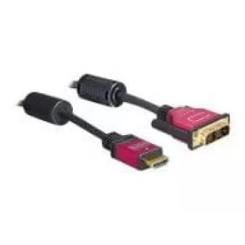 HDMI - DVI Kabel DeLOCK 84343 3,0m Stecker / Stecker