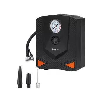 Tragbare Luftpumpe TRACER RES-03ML 12V 150 PSI — Autoreifenfüller, 12 V Stromversorgung