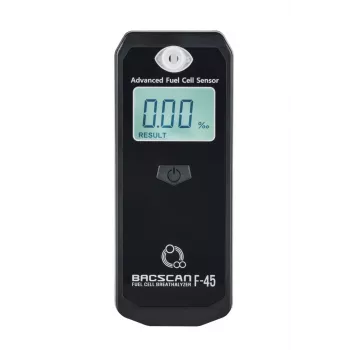 BACscan F-45 Alkoholtester 0 - 4% Schwarz