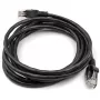 Cable Cat5E UTP, 2m, Schwarz