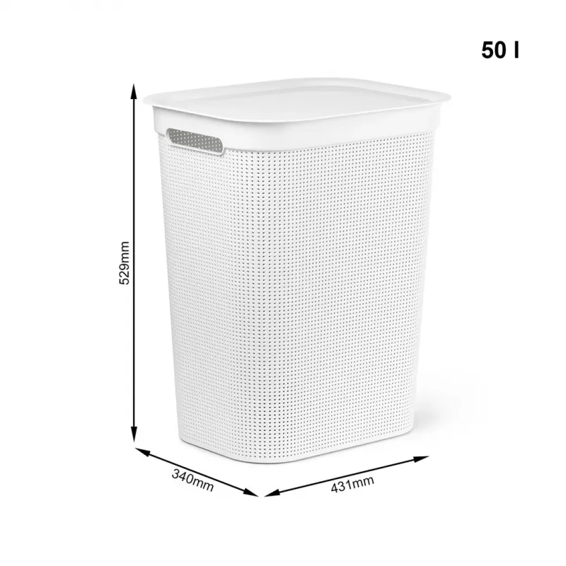 ROTHO Brisen - Wäschekorb - 50 l