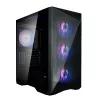 Zalman Z9 Iceberg MS Schwarz ATX Mid Tower PC-Gehäuse inklusive 4x 140 mm ARGB Lüfter - Midi/Mini Tower - ATX