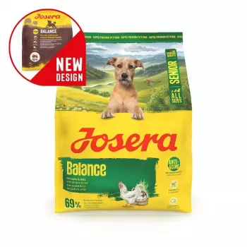 Trockenfutter für Hunde JOSERA Senior Balance 3 kg — Komplettnahrung für ältere Hunde