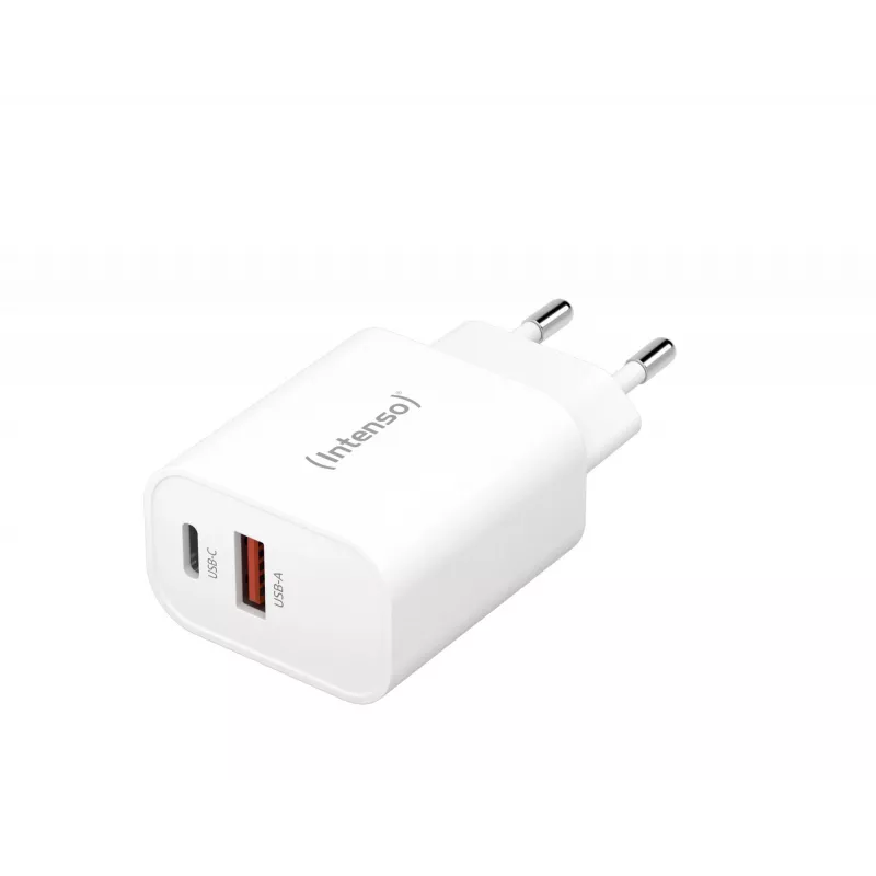 Indoor-Ladegerät Intenso POWER ADAPTER USB-A/USB-C/7803012 Schnellladen 20V