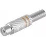 ShiverPeaks S/CONN Cinch-Stecker Metall 6 mm, gelb (Modell 52001-Y)