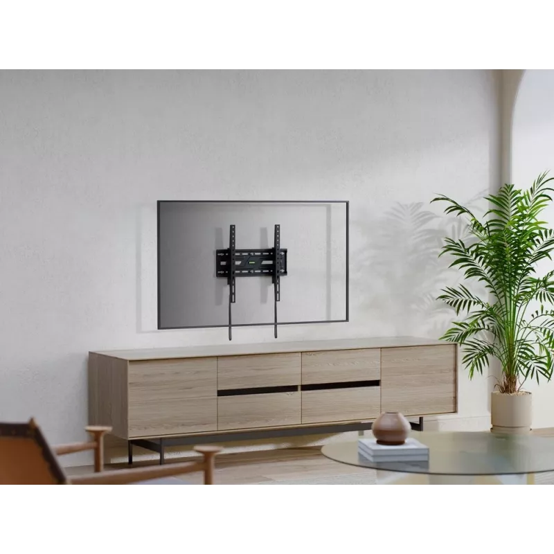 Gembird WM-75T-04 TV-Wandhalterung (neigbar), 37”-75”, schwarz