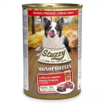 STUZZY Monoprotein Beef - Nassfutter für Hunde - 400 g