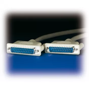 ROLINE Kabel Seriell - DB-25 (M) auf DB-25 (M)