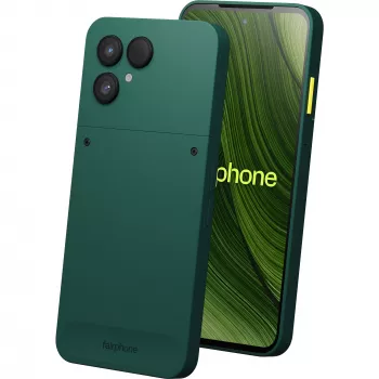 Fairphone The (Gen 6) 16 cm (6,31 inch) Dual SIM Android 15 5G USB Type-C 8 GB 256 GB 4415 mAh Grün