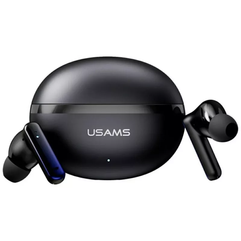 Bluetooth-Kopfhörer Usams TWS E02 ANC+ENC schwarz