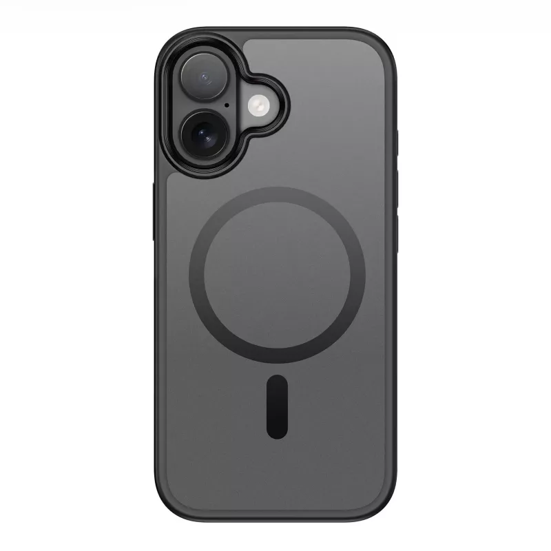 nevox StyleShell Invisio - iPhone 17 6.3 kompatibel mit MagSafe Schwarz (2542)