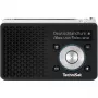 Tragbares Radio TECHNISAT DIGITRADIO 1 A — DAB+/FM, OLED-Display, USB-C, 3,5-mm-Kopfhörer, 1 W, schwarz/silber