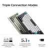 Mechanische Tastatur Keychron Q1 Max 75% mit Banana Switches, Carbon Black