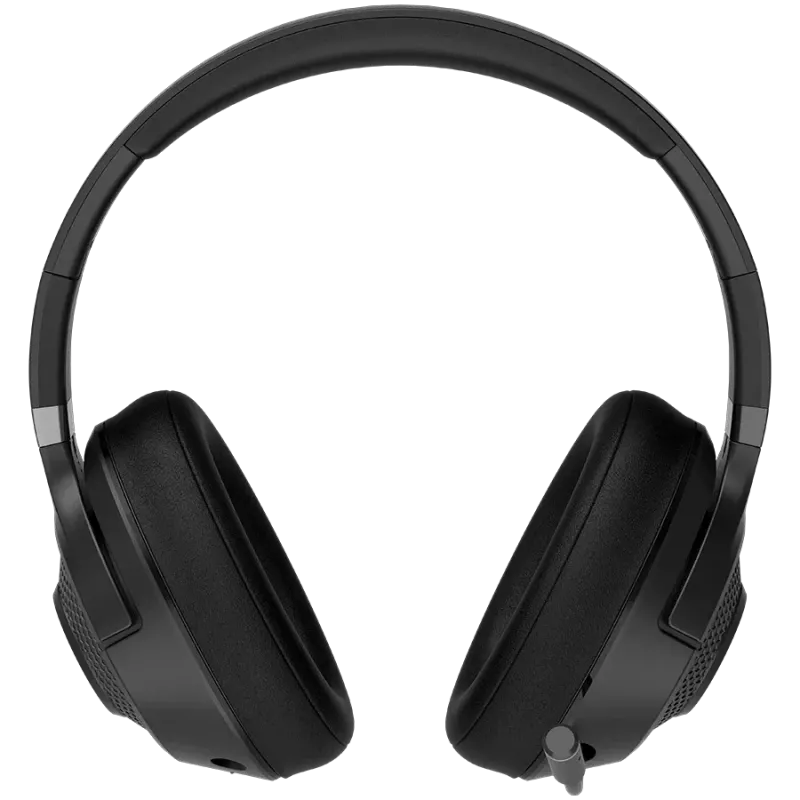 LORGAR Noah 500, Kabelloses Gaming-Headset mit Mikrofon, JL7006, BT 5.3, Akkulaufzeit bis zu 58 h (1000mAh), USB-C-Ladekabel (0,8 m), 3,5-mm-AUX-Kabel (1,5 m), Größe: 195*185*8